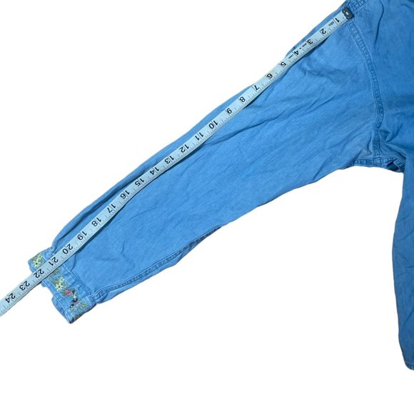 VTG Northern Treasures Floral Embroidered top - Picture 9 of 10